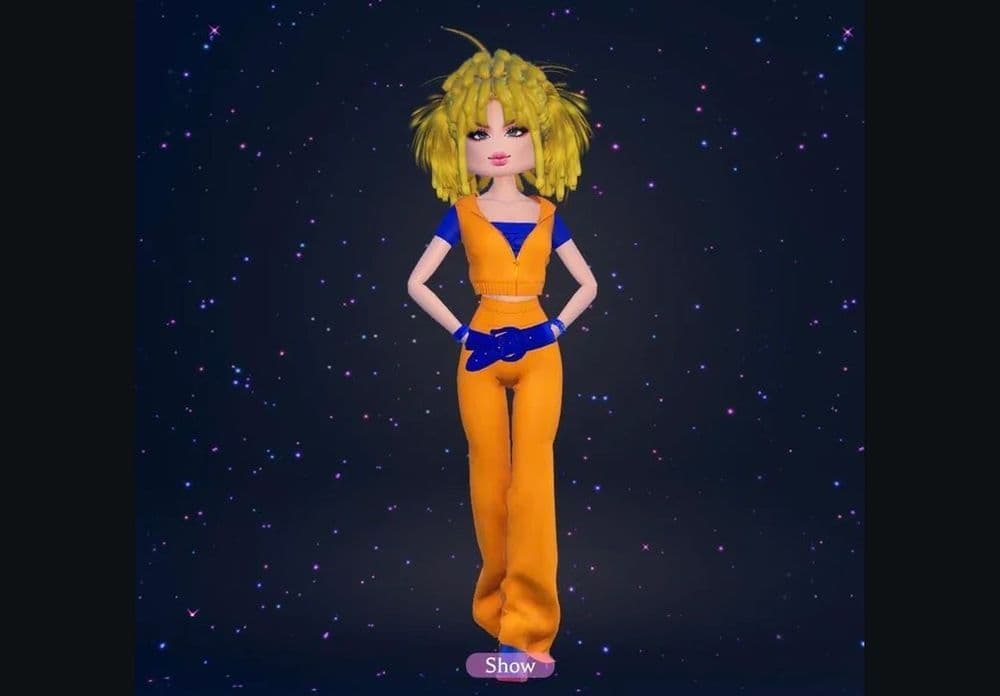 Goku Inspired - Anime DTI outfit