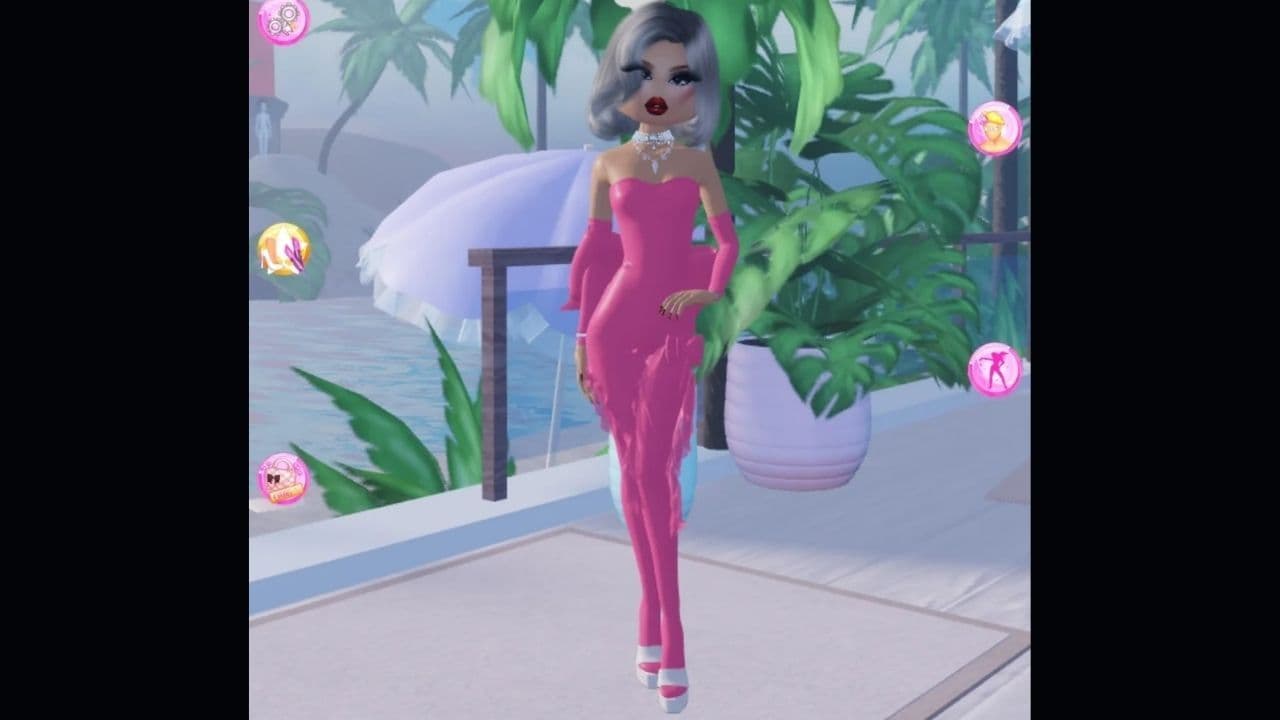 Glitter Queen - Disco DTI outfit
