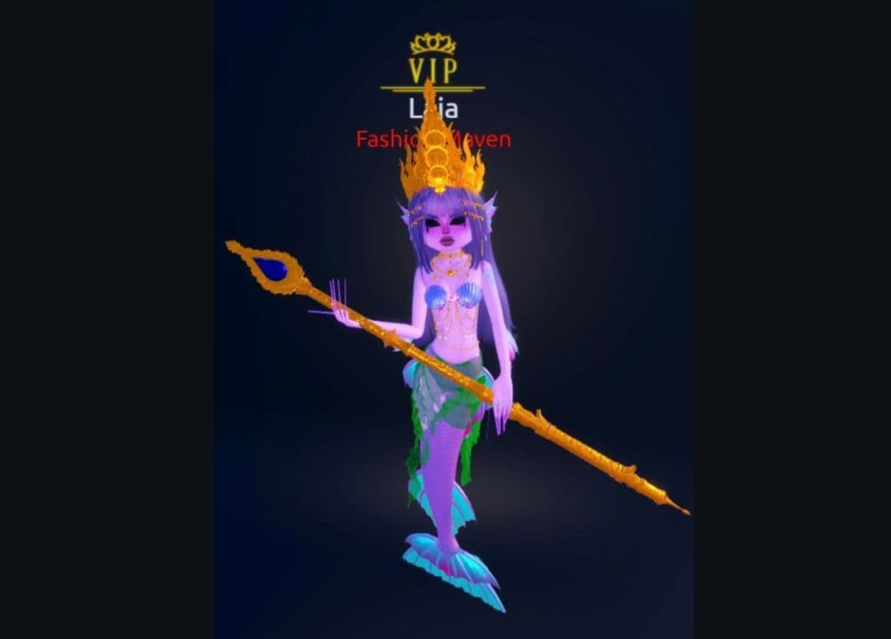 Golden Angel - Divine Being DTI outfit